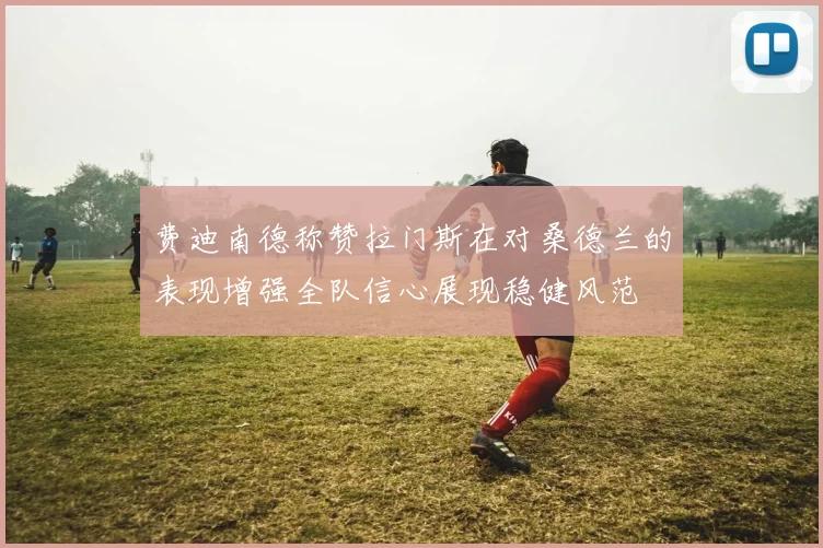 费迪南德称赞拉门斯在对桑德兰的表现增强全队信心展现稳健风范